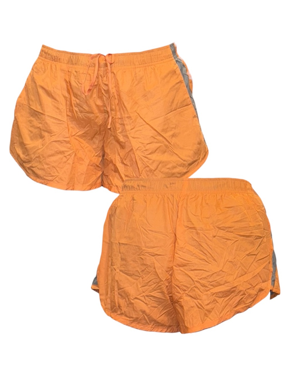 Women's Athletic Shorts - Orange